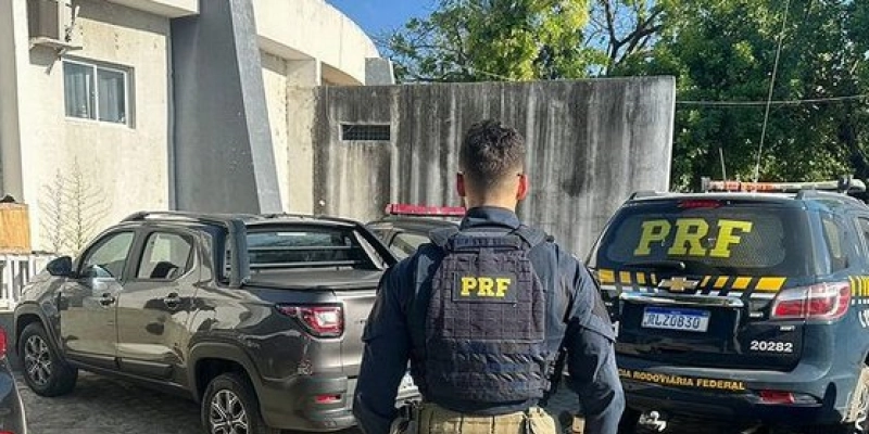 PRF recupera caminhonete avaliada em R$ 100.000,00 na cidade de Cajazeiras