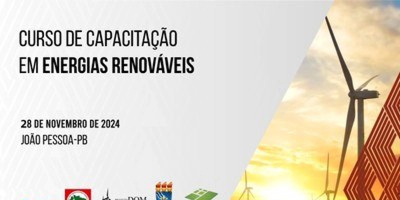 MPF e instituições parceiras promovem curso sobre energias renováveis e seus impactos em comunidades tradicionais e assentamentos rurais na Paraíba