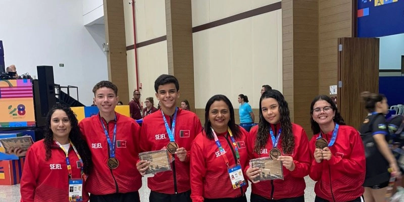 Paraíba conquista mais duas medalhas de bronze nos Jogos da Juventude 2024