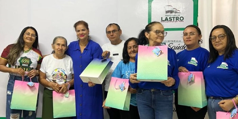 Secretária de Saúde celebra dedicação dos Agentes Comunitários e de Endemias do município de Lastro