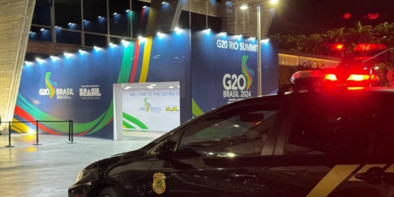 PF instala Central de Monitoramento Antidrones para garantir a segurança aérea durante o G20