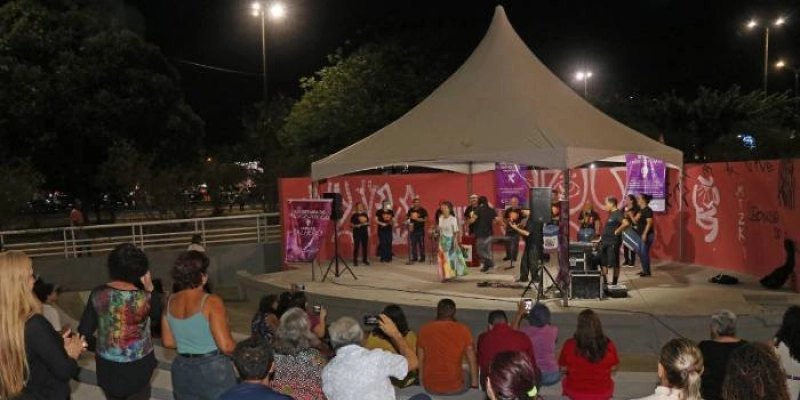 Música e poesia marcam evento alusivo à campanha ‘21 Dias de Ativismo pelo Fim da Violência contra a Mulher’, em JP