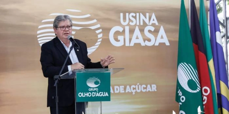 João Azevêdo prestigia inauguração da usina Giasa e destaca capacidade da Paraíba de atrair novos empreendimentos