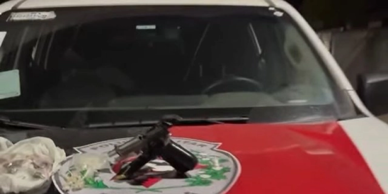 Polícia apreende arma e drogas em operação no Gervásio Maia, em João Pessoa