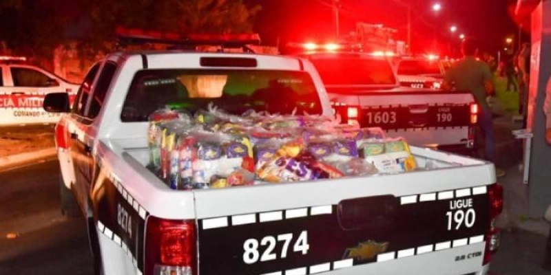 Polícia Militar lança campanha para doação de alimentos, roupas e brinquedos em comunidades