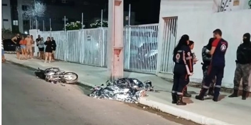 Jovem e adolescente perdem a vida em colisão após tentarem fugir da PM na Paraíba