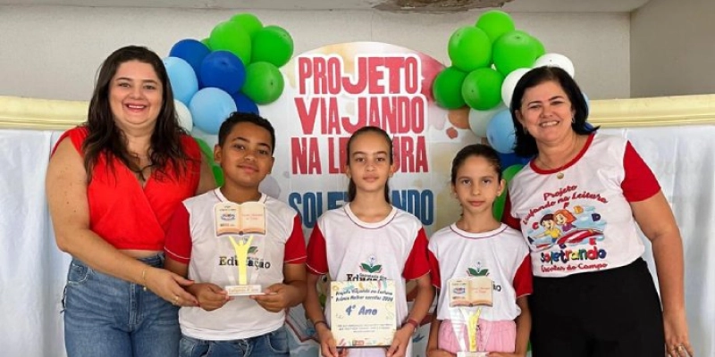 Educação transforma: projeto “Viajando na Leitura” é concluído com sucesso em São José da Lagoa Tapada