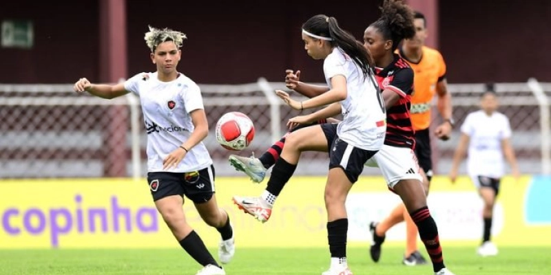 Botafogo-PB sofre goleada do Flamengo na segunda rodada da Copinha Feminina