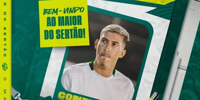 Kiko, ex-Fluminense-PI e Botafogo-PB, é o novo reforço do Sousa