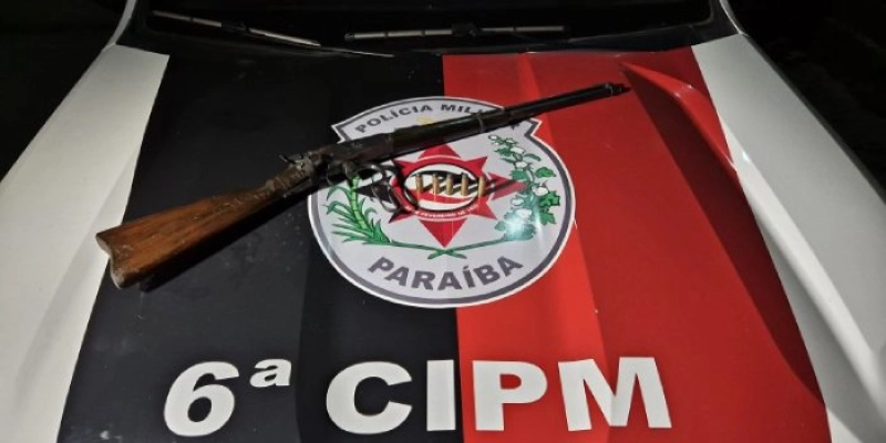 Polícia Militar apreende mais uma arma em Cabedelo e chega a quase 170 apreensões no ano