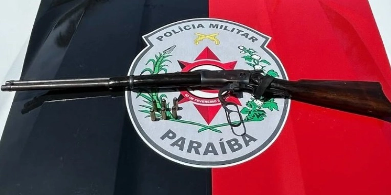 Polícia apreende rifle durante rondas e incursões na Paraíba
