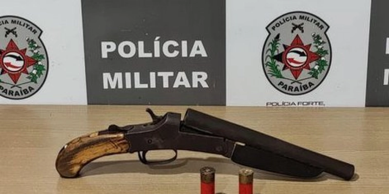 Ação da Polícia Militar prende indivíduo em flagrante portando arma de fogo