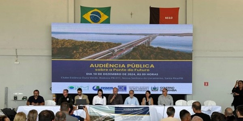 Governo realiza audiência pública para apresentar projeto da Ponte do Futuro