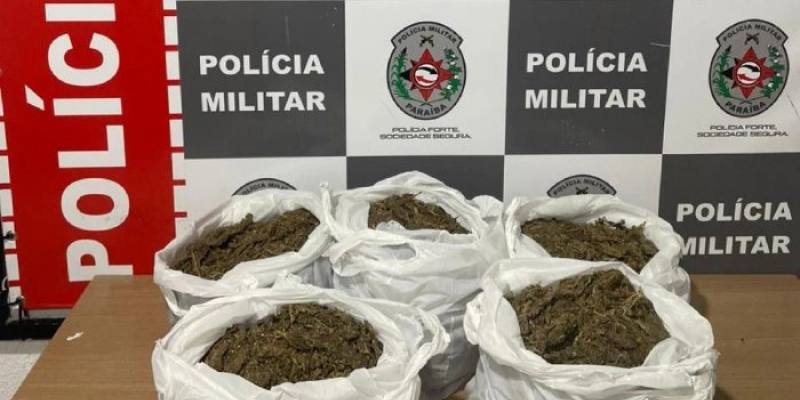 COMBATE AO TRÁFICO: Polícia Militar intercepta carregamento com 10 quilos de drogas