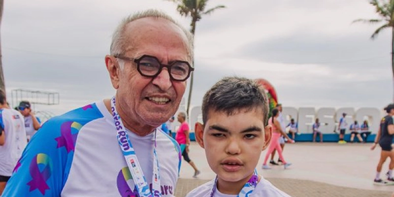 Prefeito participa da 1ª edição da 'Raros Run' e destaca compromisso com a causa em João Pessoa