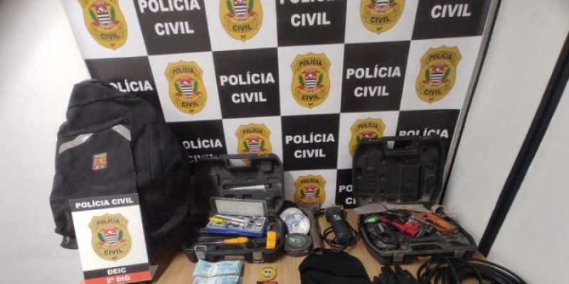 Polícia Civil cumpre 14 mandados judiciais contra investigados por furtos a agências bancárias