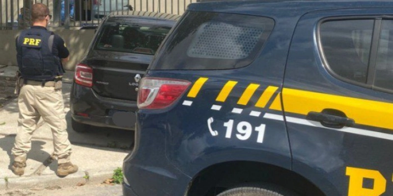 PRF apreende veículo com registro de furto na Paraíba 