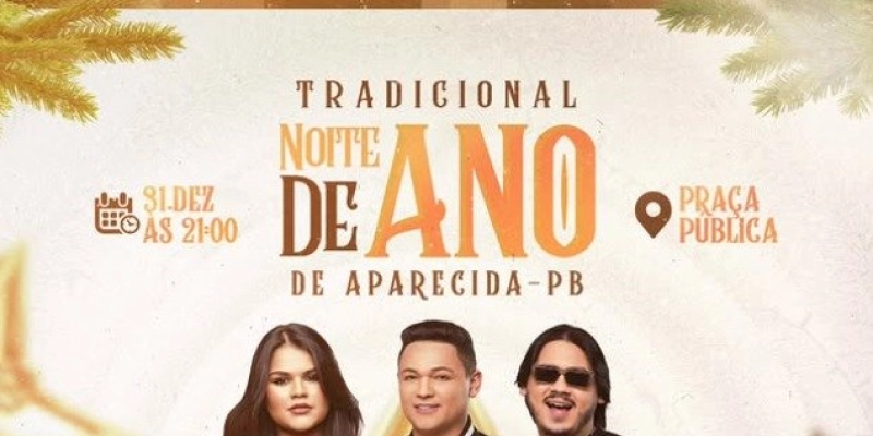 Prefeitura de Aparecida resgata a tradição e anuncia festa de réveillon em praça pública