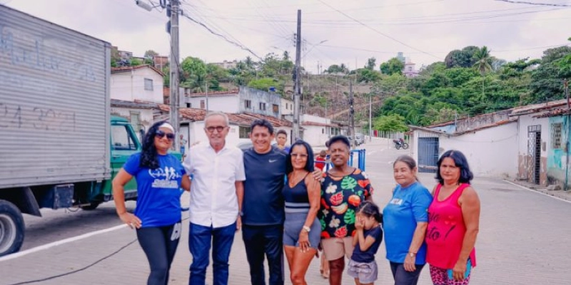 Cícero Lucena inaugura urbanização integrada das comunidades Renascer e Saturnino de Brito