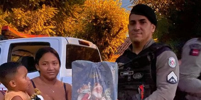 Polícia Militar realiza a distribuição de cestas básicas arrecadadas na Campanha PM Solidária