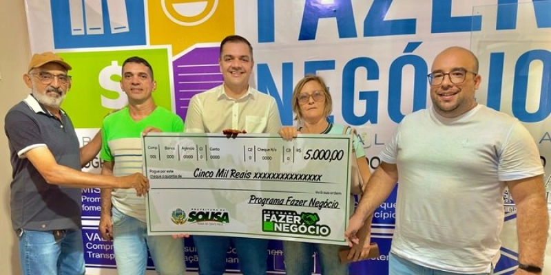 Gestão Tyrone injeta quase R$ 100 mil na economia local ao realizar nova etapa do Programa Fazer Negócio com empréstimos sem juros
