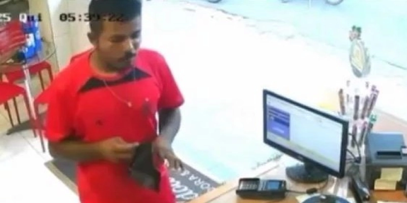 De Cara Limpa – Homem possivelmente armado pratica assalto em panificadora, no sertão do estado
