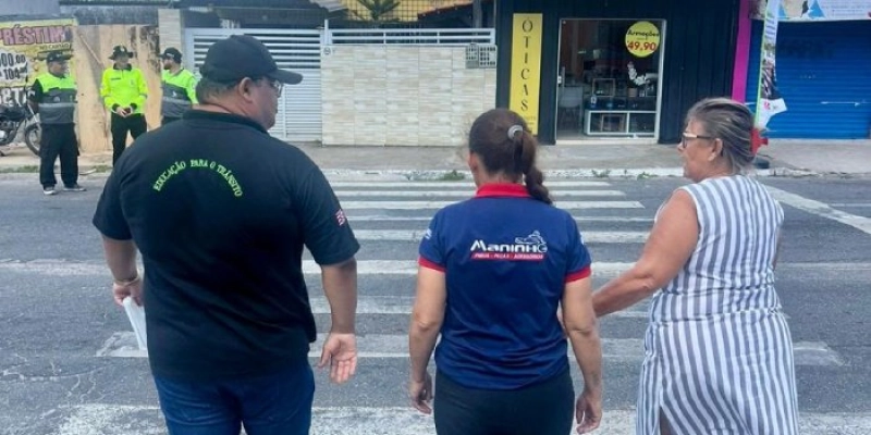 Semob-JP realiza mais de 200 ações educativas para conscientizar população sobre trânsito seguro