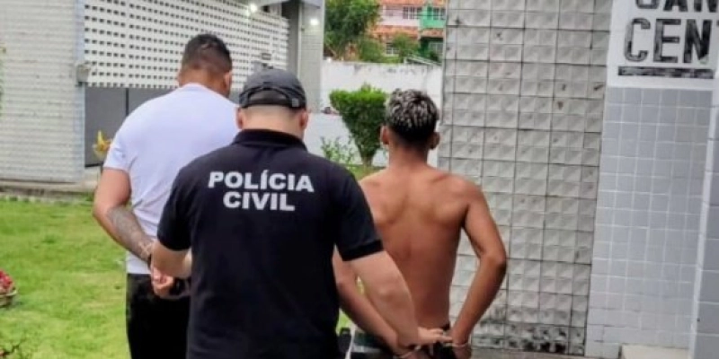 GTE em parceria com a DRF, realizam a prisão de jovem e apreensão de adolescentes, envolvidos no roubo a empresário na PB