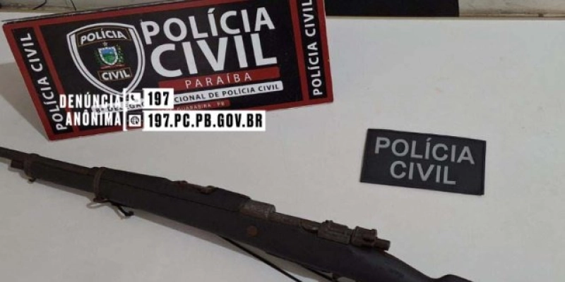 Polícia Civil prende mais um investigado por assassinato cometido já em 2025; fuzil é apreendido
