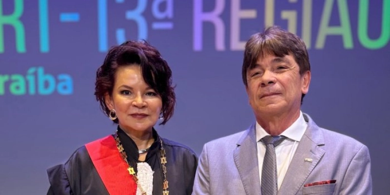 Presidente da FIEPB participa da posse da nova mesa diretora do TRT-13