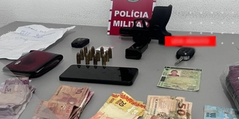 Ação da Polícia Militar apreende arma de fogo, no Sertão paraibano