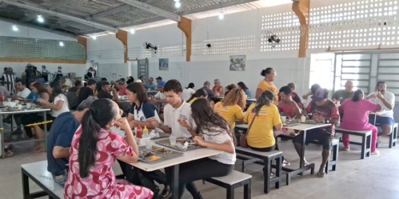 Restaurantes populares servem mais de 2,3 milhões refeições e promovem segurança alimentar e nutricional