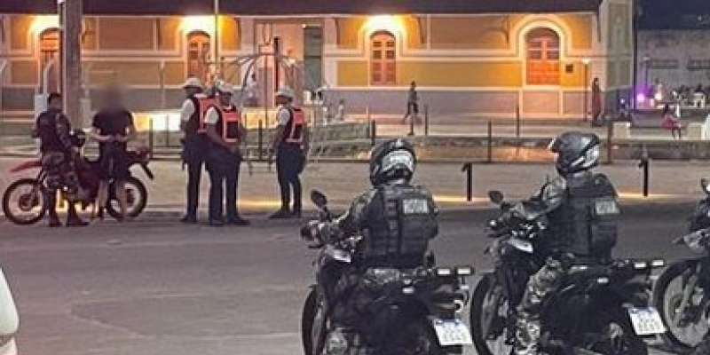Polícia Militar realizam ações preventivas na cidade de Sousa