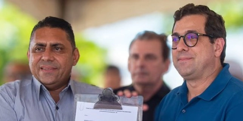 João Neto agradece emenda parlamentar de Gervásio Maia, no valor de R$ 1,2 milhão destinada a saúde de Aparecida
