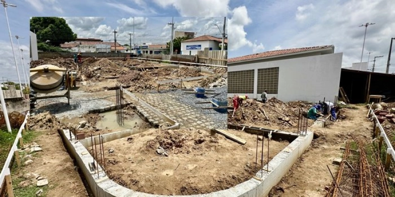 Obras do Centro de Hemodiálise do Hospital Regional de Pombal seguem em ritmo avançado