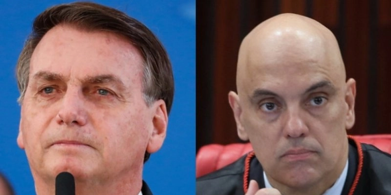 Moraes Nega pedido de Bolsonaro para ir à posse de Donald Trump