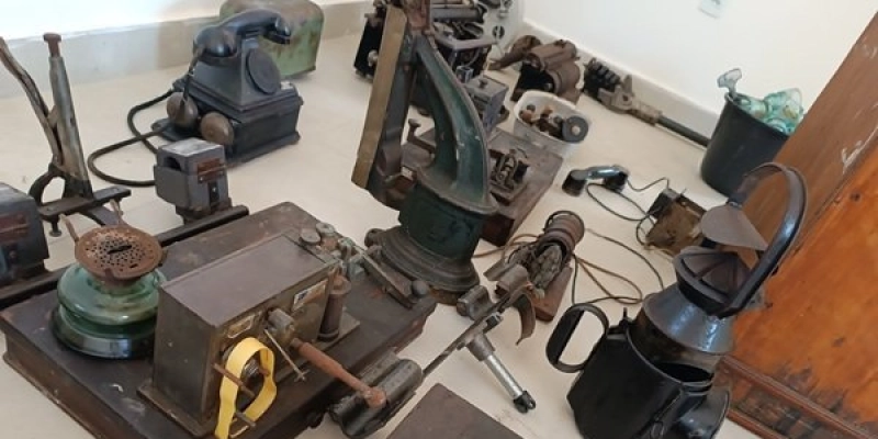 Peças e equipamentos históricos chegam ao Museu do Ferroviário de Sousa que brevemente será inaugurado