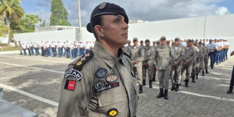Pela primeira vez, mulher assume comando do Centro de Formação e Aperfeiçoamento de Praças da PMPB