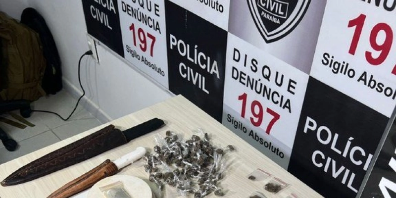 Ação da Polícia Civil prende homem suspeito de integrar facção criminosa na comunidade “Dois lados”