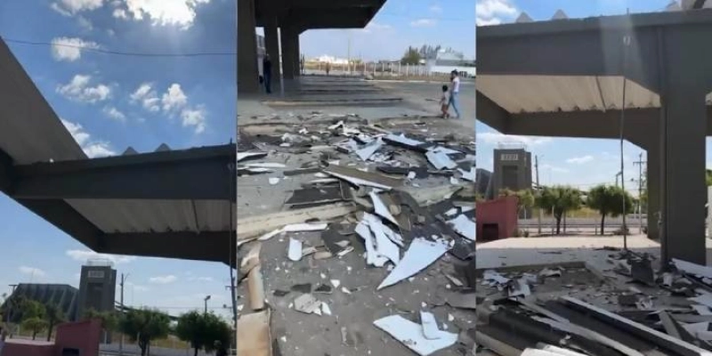 Prefeito de Sousa promete solução definitiva para teto destruído do Terminal Rodoviário