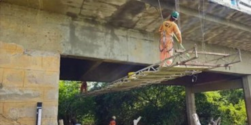DNIT descarta danos estruturais após início de reparos em ponte na cidade de Aparecida