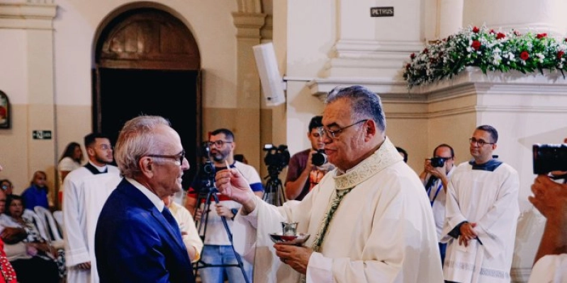 Cícero Lucena destaca papel social de Dom Nereudo Freire, ordenado bispo de Mopta e auxiliar de Recife e Olinda