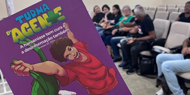 Grupo de Autocuidado do Clementino Fraga faz roda de conversa no encerramento da programação do Janeiro Roxo 