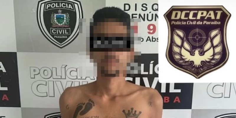 Procurado pela Justiça é preso em ação da Polícia Civil na Paraíba