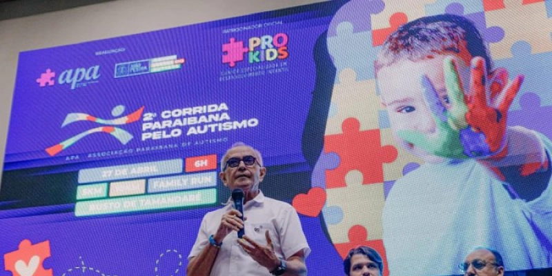 Cícero Lucena lança 2ª edição da Corrida Paraibana pelo Autismo e destaca cultura inclusiva de João Pessoa