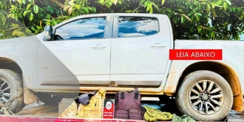 Polícia recupera mais um veículo roubado e apreende materiais utilizados em ações criminosas