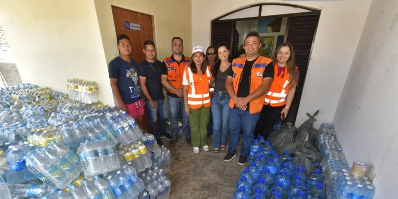 Governo do Estado realiza mapeamento socioassistencial das famílias atingidas pelas enchentes em Baía da Traição
