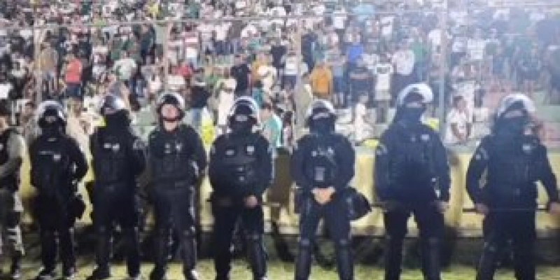 Polícia Militar garante segurança no jogo entre Sport e Sousa no Marizão