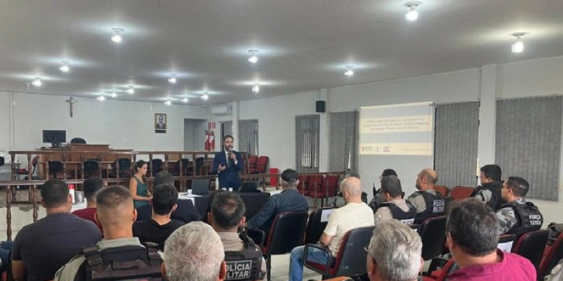 Projeto ‘Justa Causa’: Membros do MPPB ministram capacitação a policiais