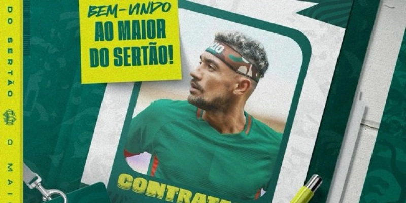 Sousa anuncia contratação de meia experiente para reforçar campanha na Copa do Brasil, Copa do Nordeste e Série D